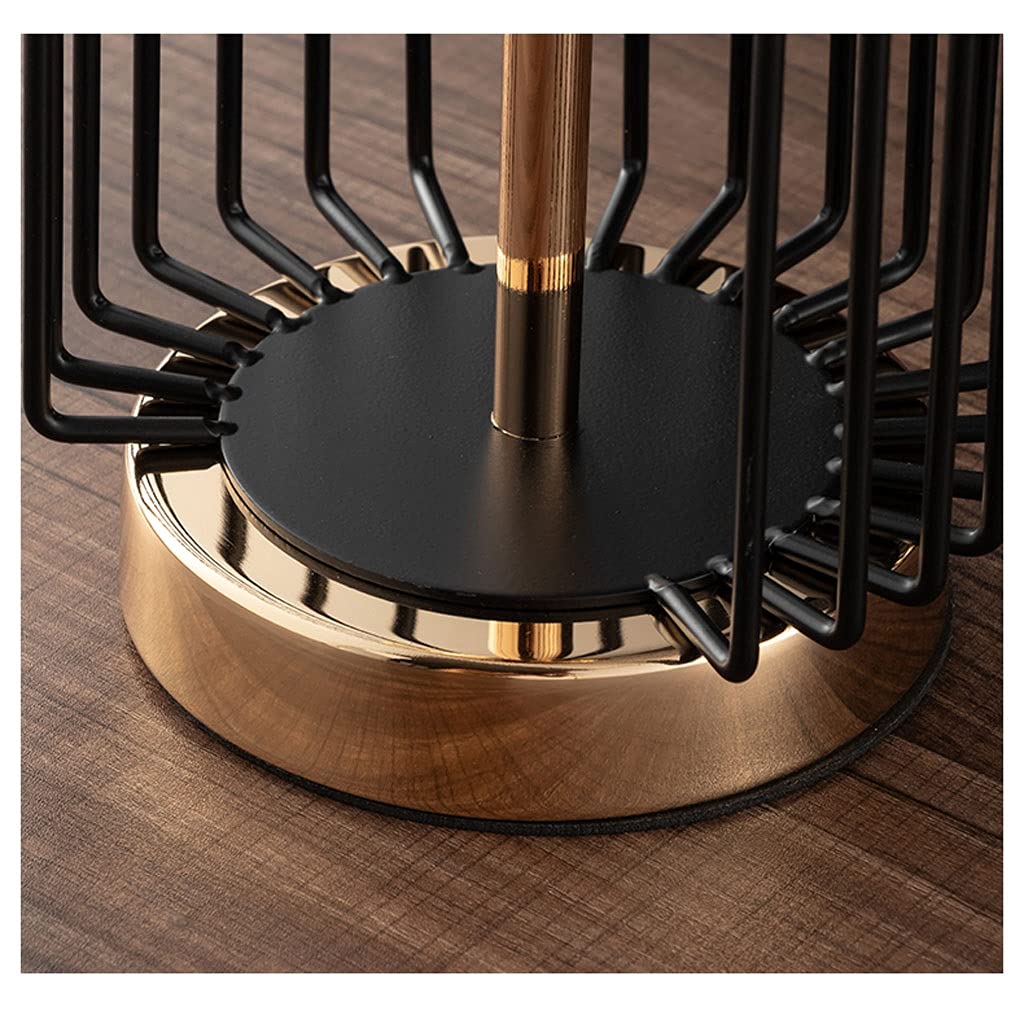 Vogelkäfig Goldener Vogelkäfig Wohnzimmer Dekoration Licht Luxus Kreative Moderne Persönlichkeit Heimstudium, Hotel Design Dekoration Haustierzubehör (Size : M)