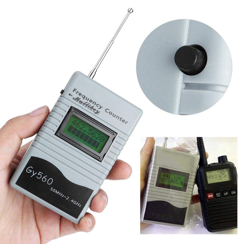 GY560 50Mhz a 2.4Ghz frequenzimetro portatile analizzatore di frequenza del segnale veicolo strumento di misura RF bidirezionale per auto barca