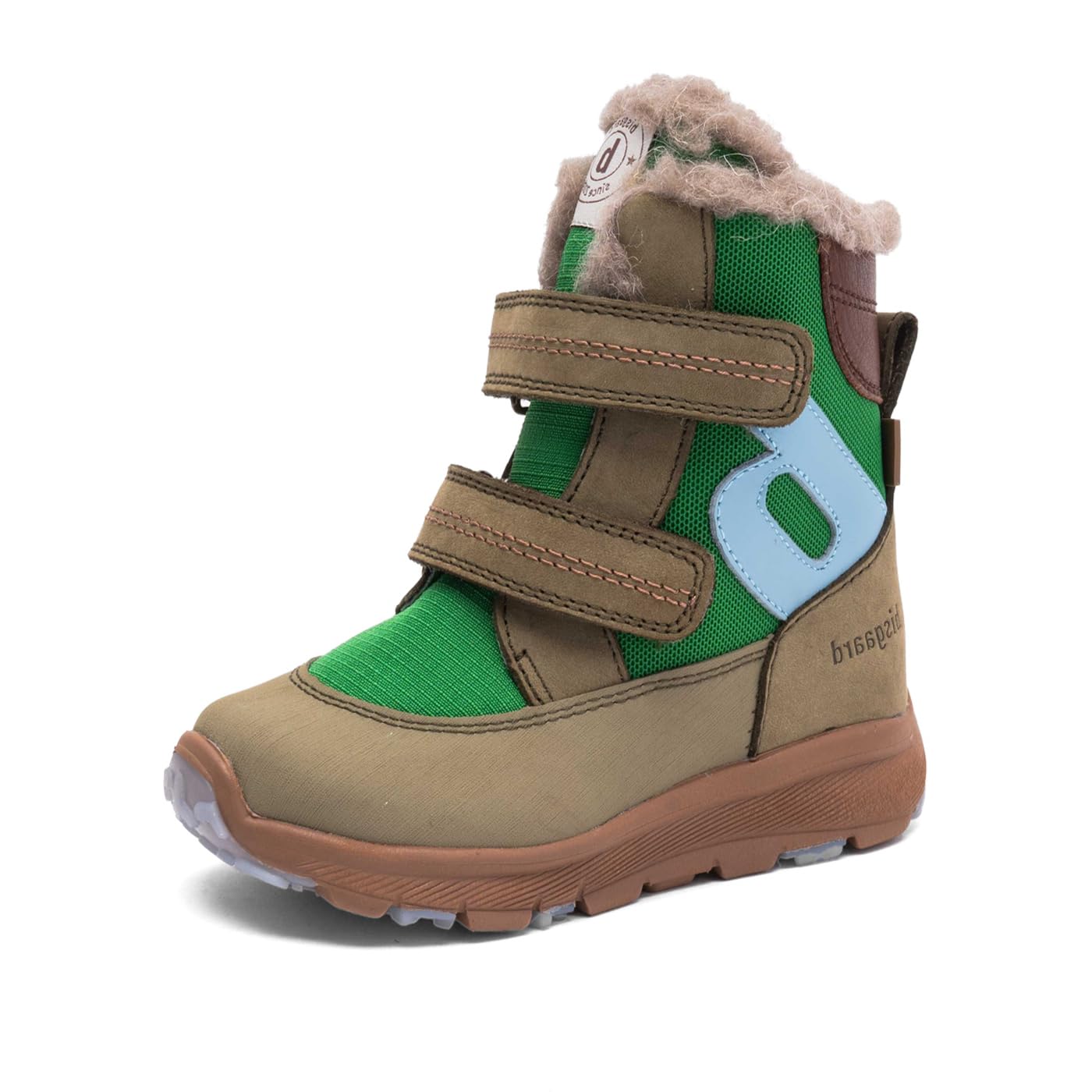 Bisgaard Spencer Tex Fashion Boot, Vibrant Green, 32 EU