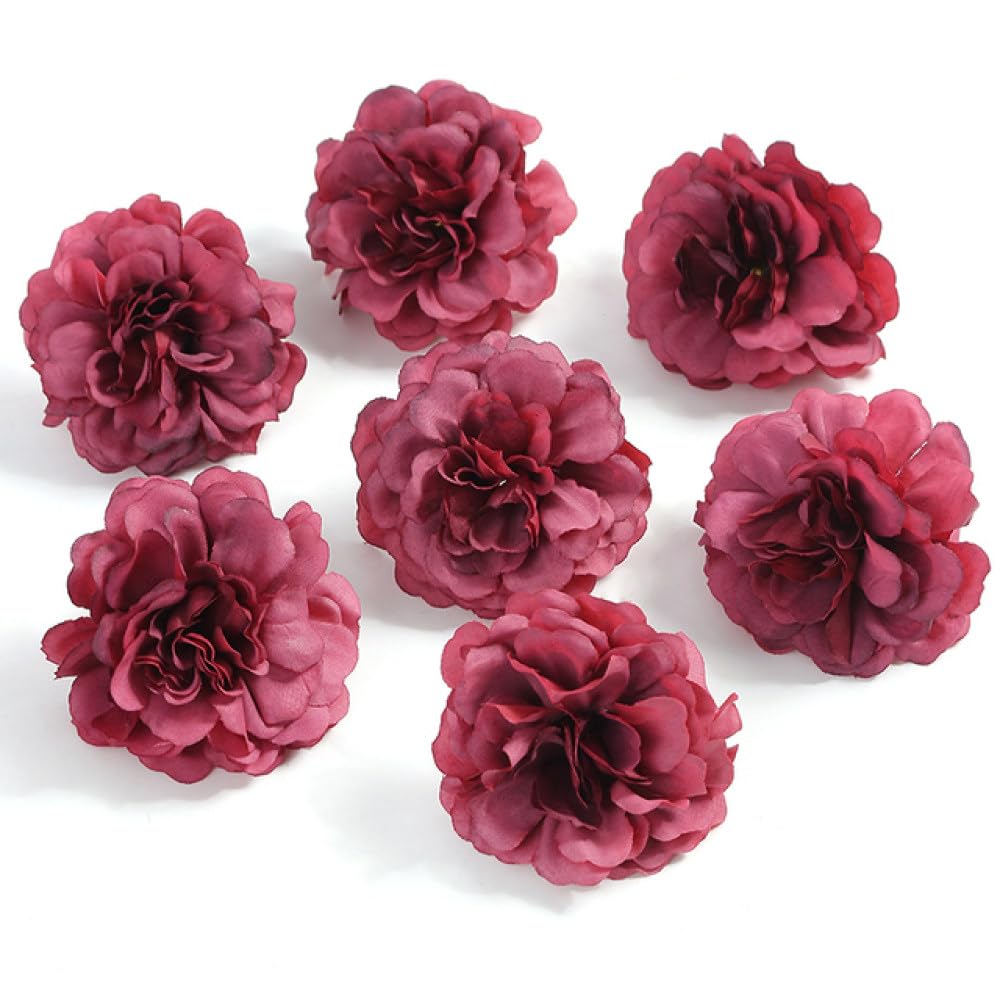 Set Di 150 Mini Fiori Di Seta Artificiali Per Decorazione - Rose, Margherite, Peonie - Multicolore Per Matrimoni, Casa, Fai Da Te