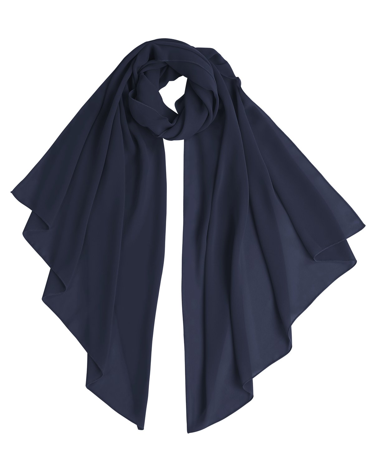 bridesmay Damen Halstuch Chiffon Stola, Leichter Sommer Schal, Elegantes Accessoire für Hochzeit, Party und Abendkleid