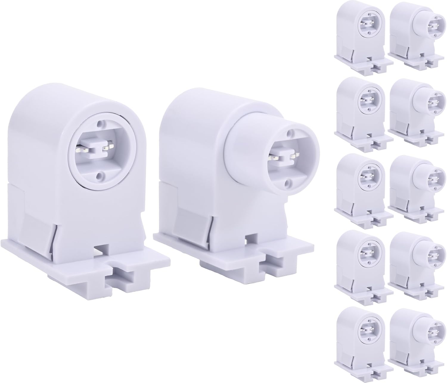EFAYCRR 6 Pairs R17D / HO Tombstone Base Holder Socket Connector T8 T10 ...
