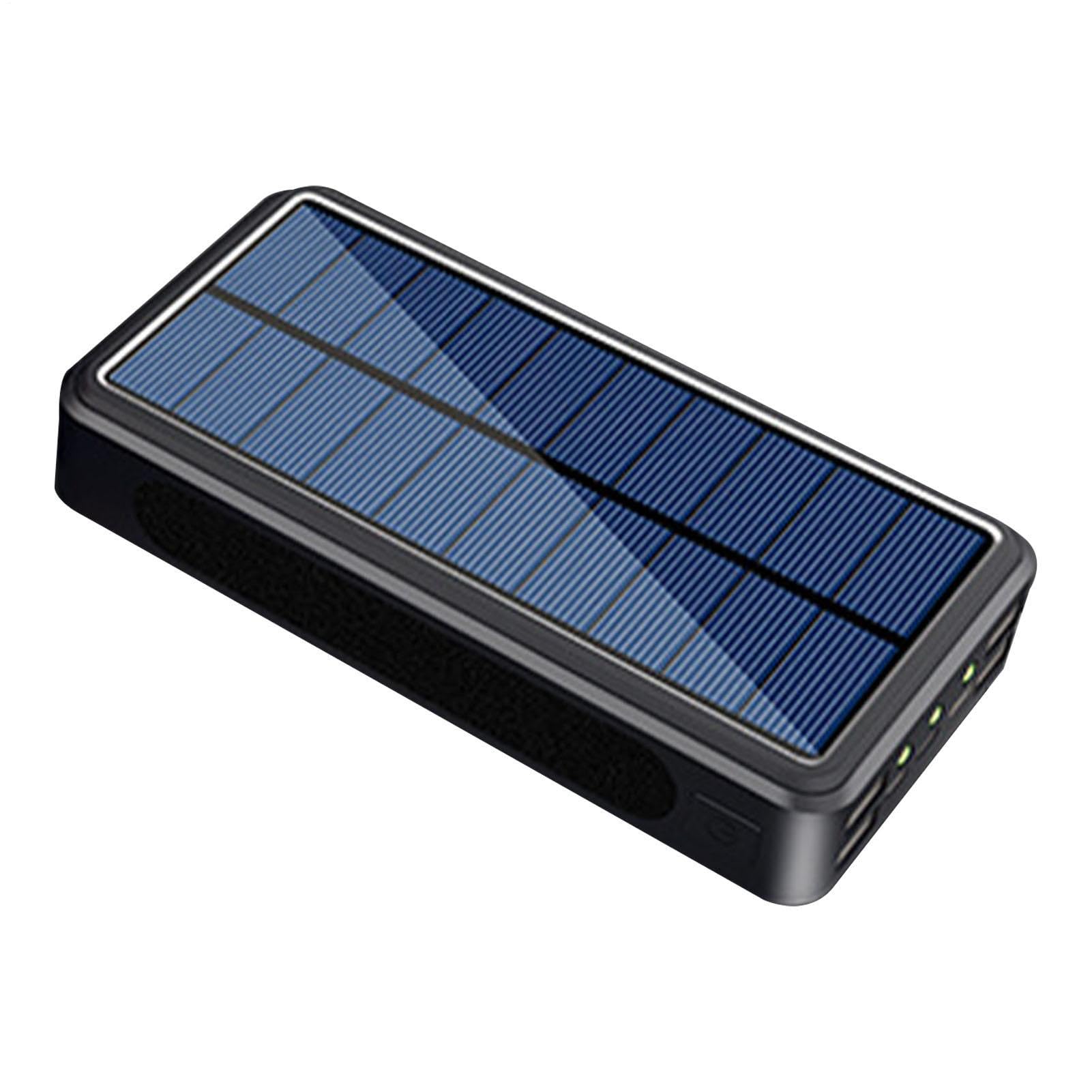 Banca di energia solare-30.000 mAh Batteria esterna, luce LED