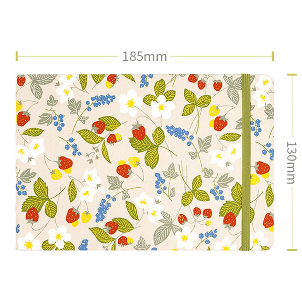 RGBMIX Libro de papel de acuarela de 5 x 7 pulgadas, 140 libras/300 g/m², 20 hojas, páginas sin deshilacharse, prensa en frío, almohadilla de acuarela portátil para artistas