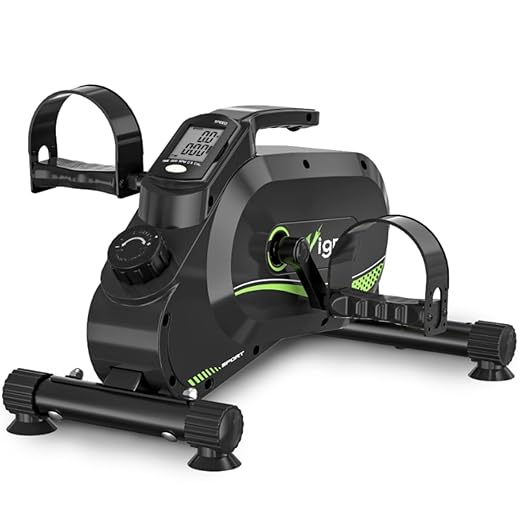 Under Desk Pedal Exerciser - Mini Magnetic Bike