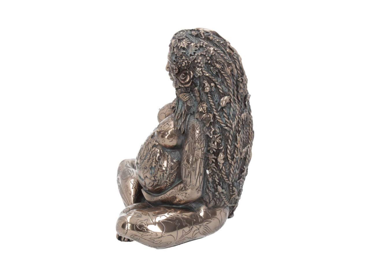 Nemesis Now Mother Earth Bronze 17.5cm Figurine, Resin, One Size, Bronze Mother Earth - Image 2