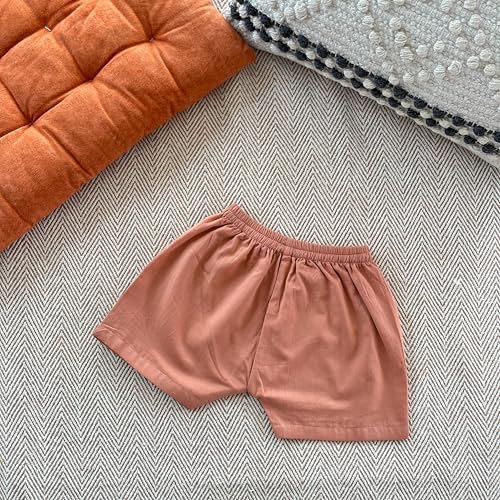 Image of Organic Cotton Jhabla Set for Infants and Toddlers | Front Buttons Unisex Jabla | Soft Mulmul