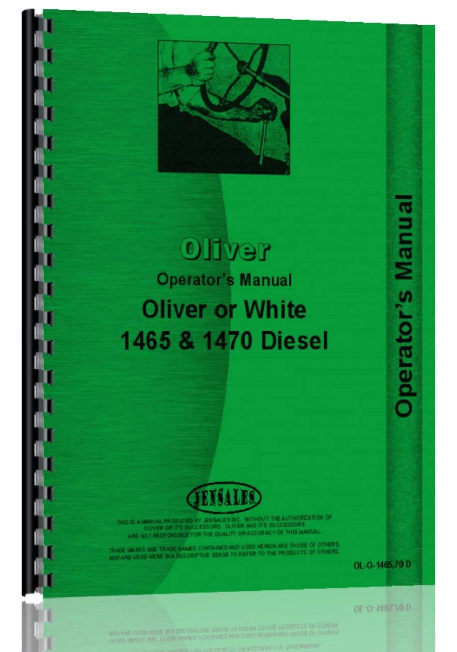 Oliver 1465 Tractor Operators Manual