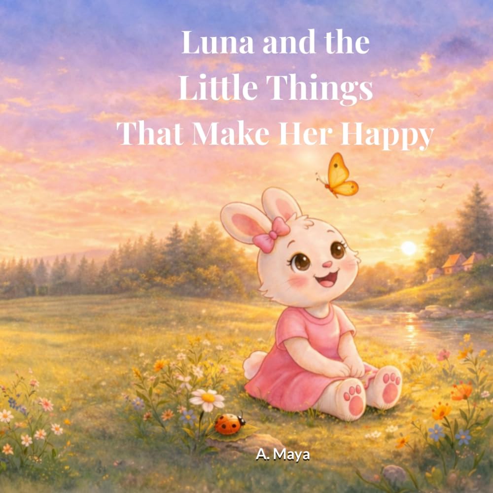 Luna and the Little Things That Make Her Happy: A Calming Bedtime Story About Finding Joy in Everyday Moments for Toddlers (Ages 2–6)