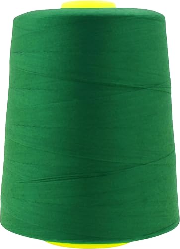 Vista 403 de Mandala Crafts - Hilo de coser multiusos de poliéster para máquina de coser de sarga, sobrehilado, acolchado Beige