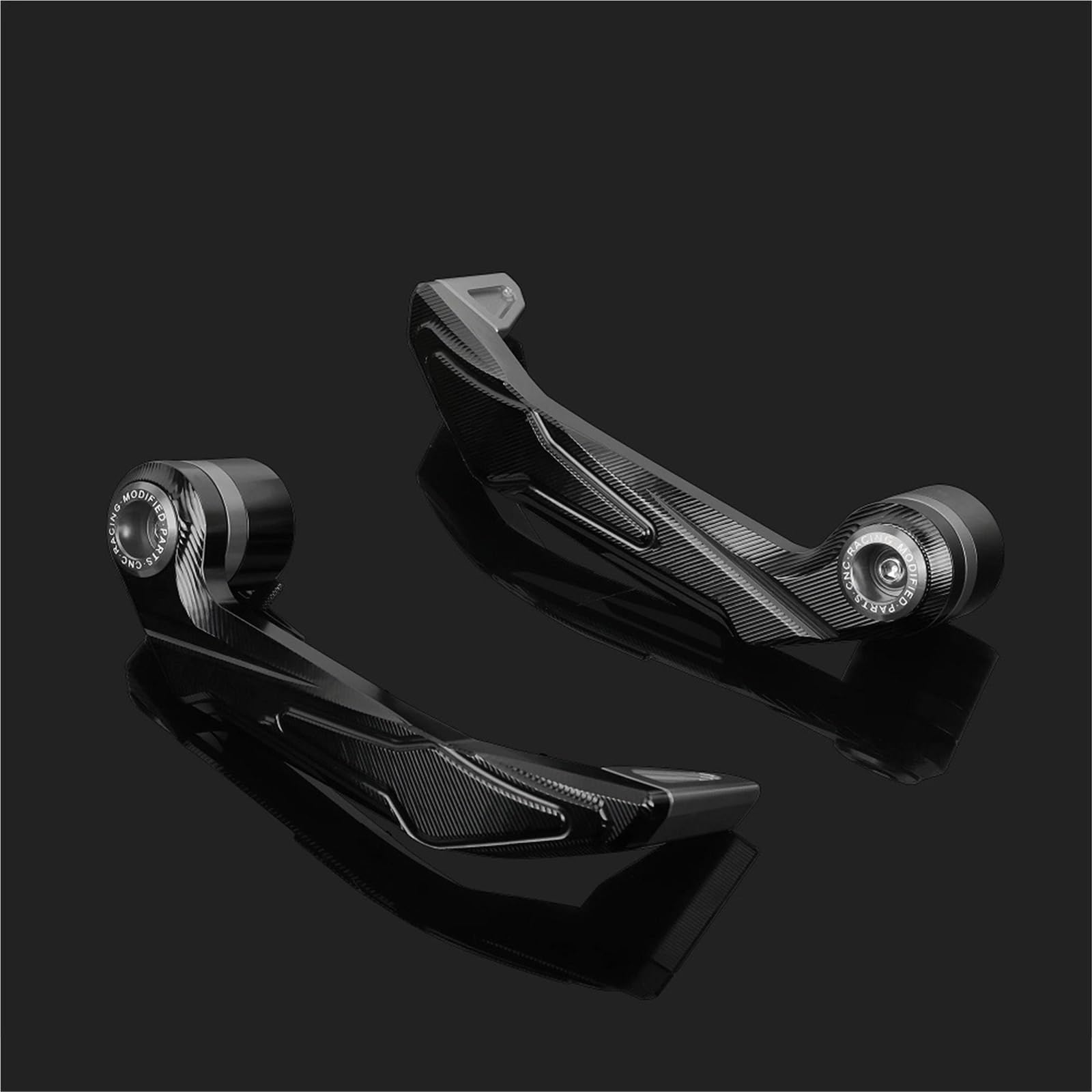 Hizorb Titanium Handguards For Kawasaki Zx6r Zx6rr Zx-6R Zx-10R 2000-2021 2022 2023 2024 Motoecycle Handguards Brake Clutch Lever Guard Protector(Titanium)