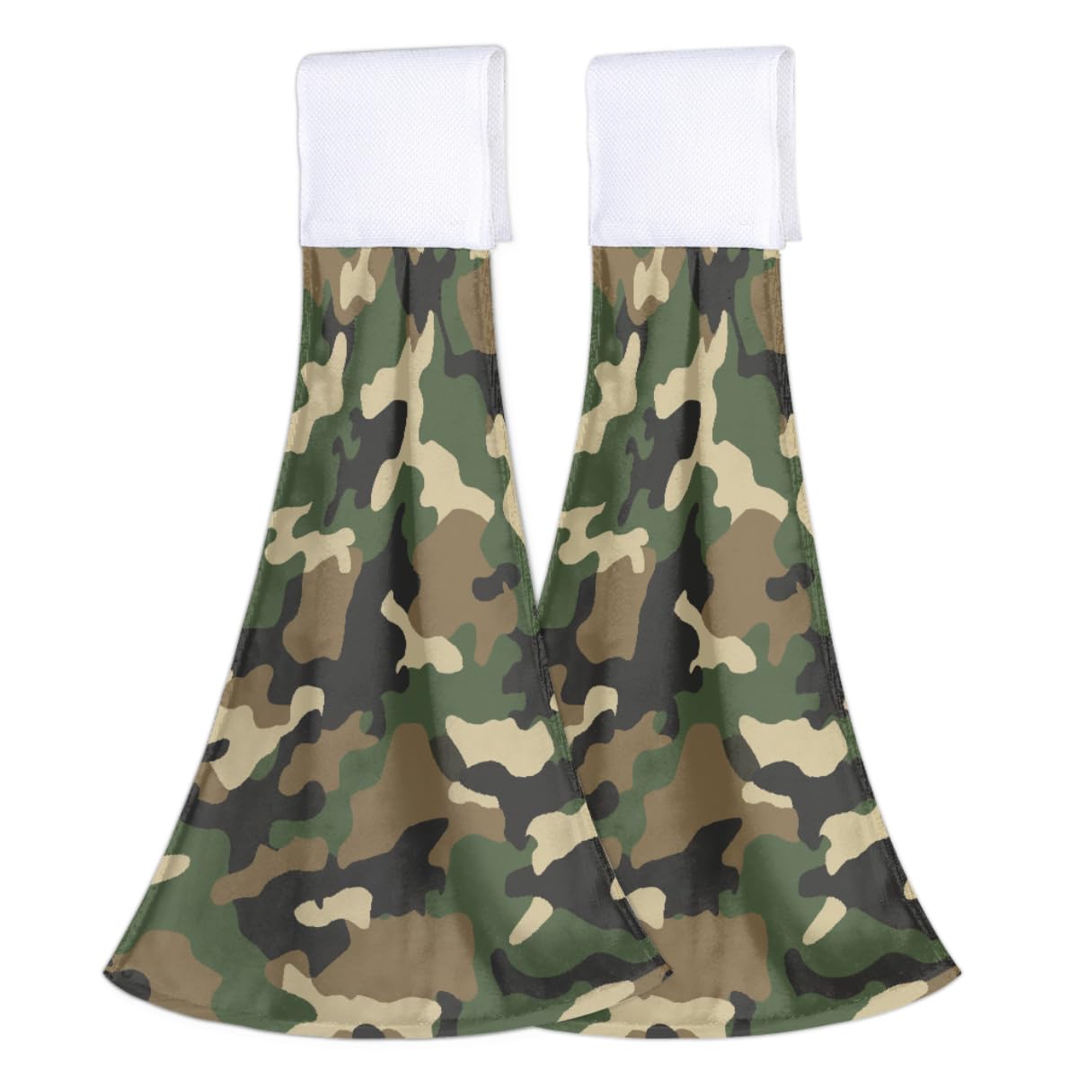 Toallas de microfibra Mexpekil de camuflaje ideales para el baño y la cocina