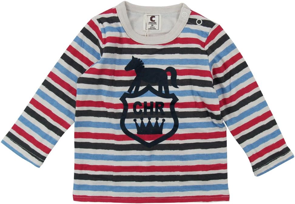 Chocola (Chocolat) India Border Long-sleeved T-shirt (7 years, Blue)