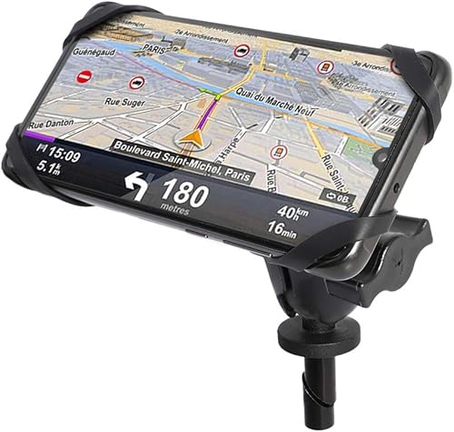 Miniatura 3 de Guaimi Soporte magnético para teléfono de motocicleta 0.512-0.591 in Soporte de horquilla compatible con YZF-R1 04-18 YZF-R1S/M 15-18 YZF-R6