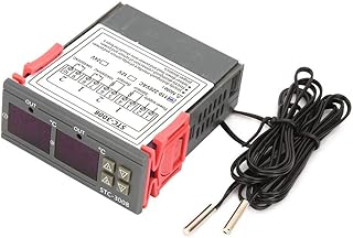 STC-3008 Digital Thermostat Dual Display Dual NTC Probe Sensor Digital Temperature Thermostat Controller(110-220V)