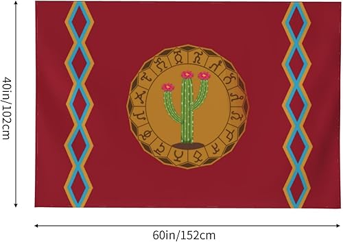 Miniatura 7 de IMEEGIEN Panteera Wayuu Tapestry Wall Hanging 60x40 Inches Home Decoration For Bedroom Living Room Dorm Decor Wall Art