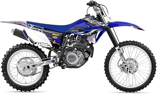 Vista 6 de TTR 230 Mayhem Black Senge Graphics 2005-2025 Kit completo compatible con Yamaha Negro