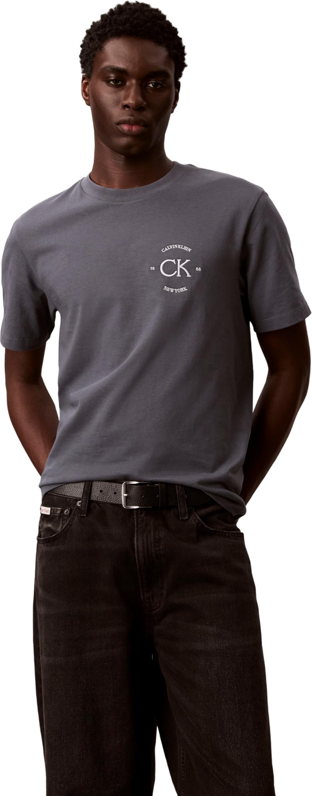 Calvin Klein Herren 20s April Graphic Seasonal Fashi Lv04re825g Graphic Tees