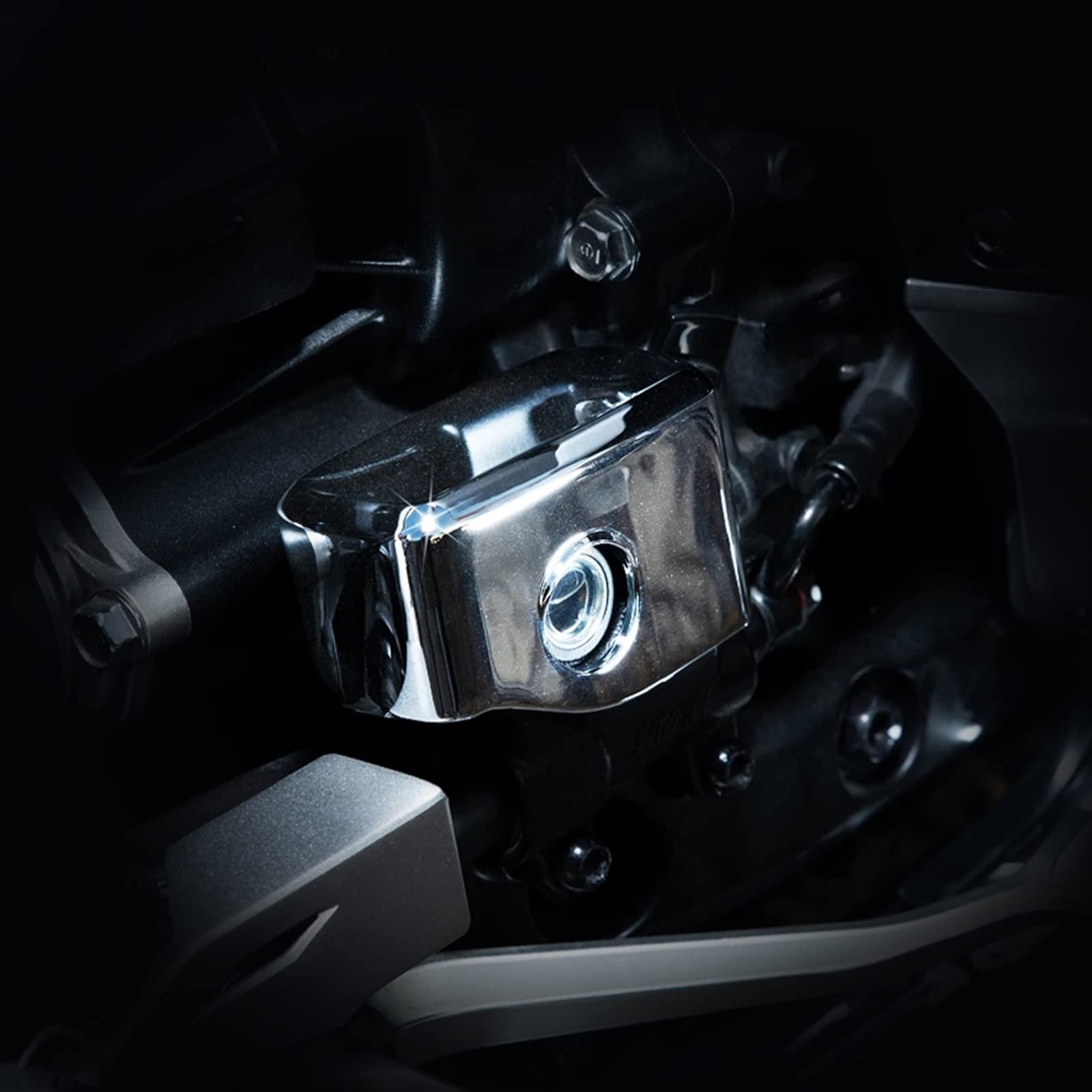Pièces de moto culasse arrière chromée Honda Goldwing 1800 GL1800 F6B