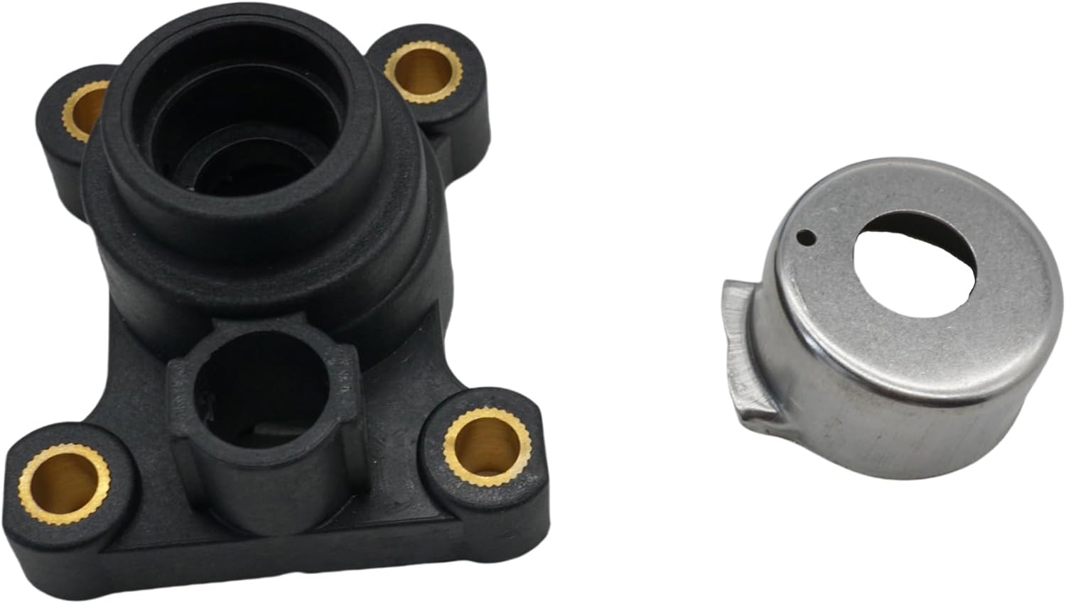 Boat Marine 0394711 Water Pump Impeller Kit with 397839 Fuel Pump for Johnson Evinrude 9.9 15 HP Outboard Motors Replace 18-3327 0391388