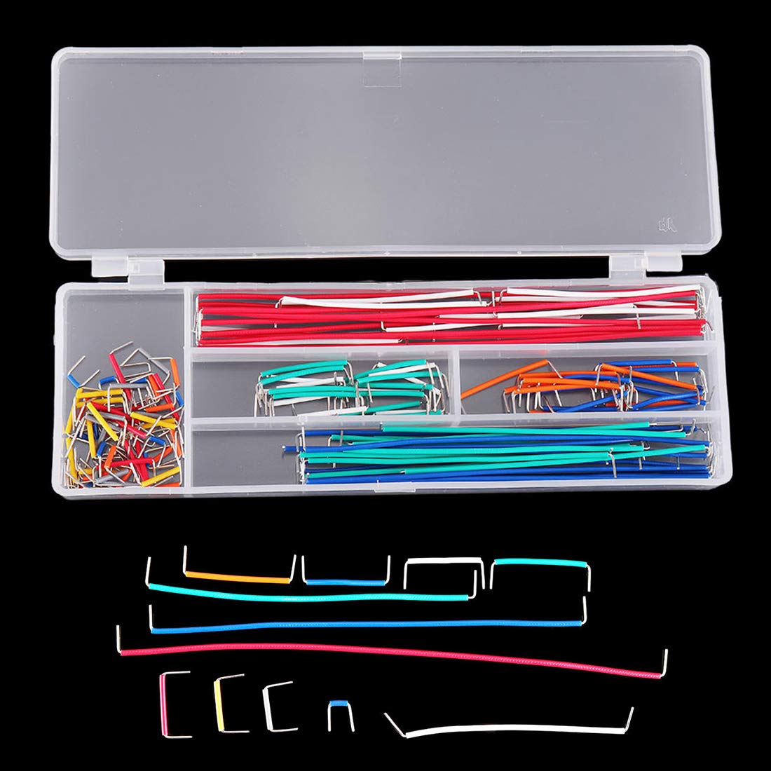 REES52 140pcs U Shape Shield Solderless Breadboard Jumper Cable Wires Kit, 140pcs Jumper Cable Kit, u shape jumper wires, Jumper wire, Jumper wire (B08WRHM7TC) Amazon Price History, Amazon Price Tracker