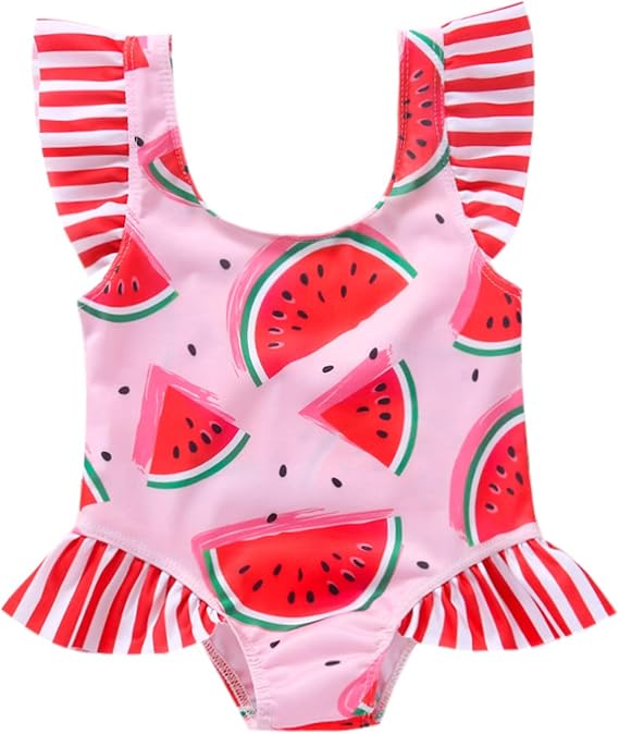 Amazon.co.jp: [JJ·Louis] 9ヶ月-3歳 女の子のワンピース水着、夏の