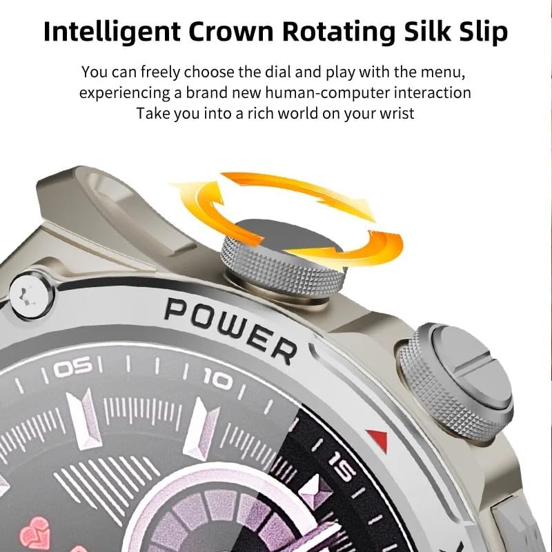 XINDADA H12 2025 Smartwatch rotating crown