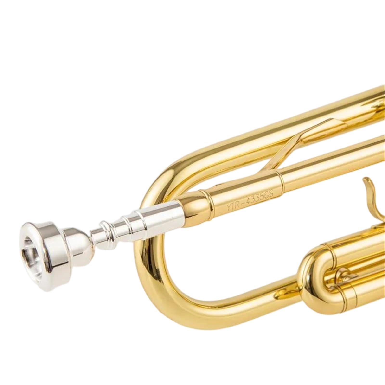Trąbka Trąbka Bb B Flat Mosiądz Posrebrzany Profesjonalny Instrument Muzyczny Ze Skórzanym Etui