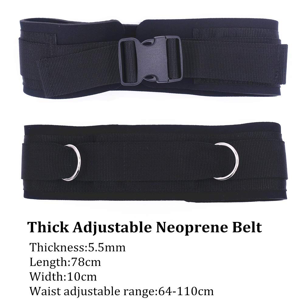 Widerstand Bungee Band Set Mit Einstellbarem Neoprengürtel Für Das Trainingstrainingsgeschwindigkeit Agilitätsfestigkeit