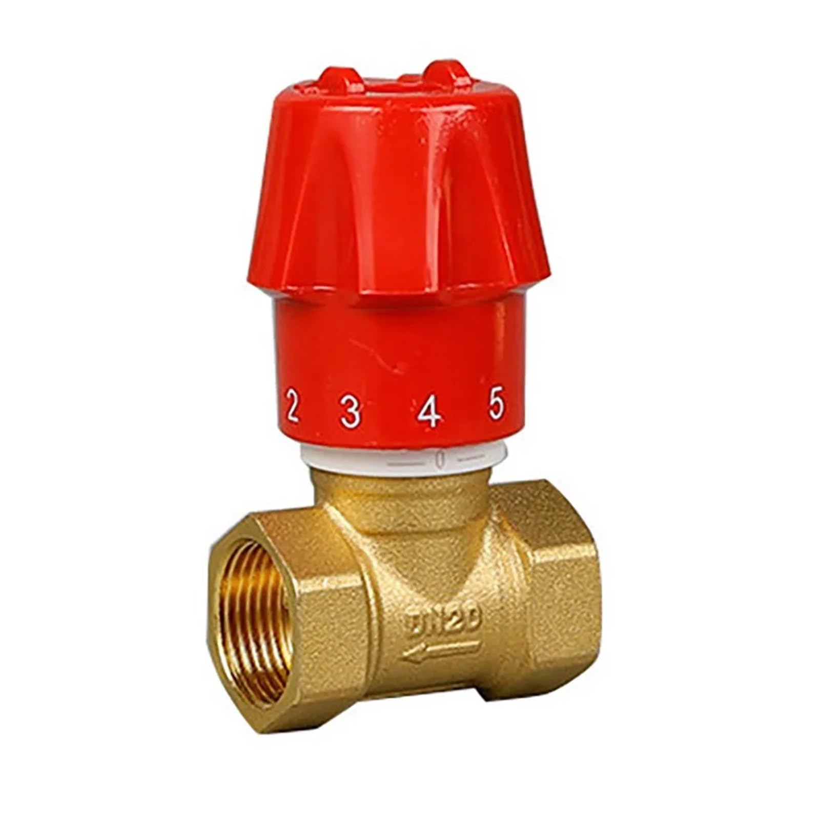 BALYDLUL 1/2" 3/4" 1" 1-1/4" 1-1/2" 2" Brass Flow Regulating Valve Manual Control DN15/DN20/DN25/DN32/DN40/DN50(DN20)