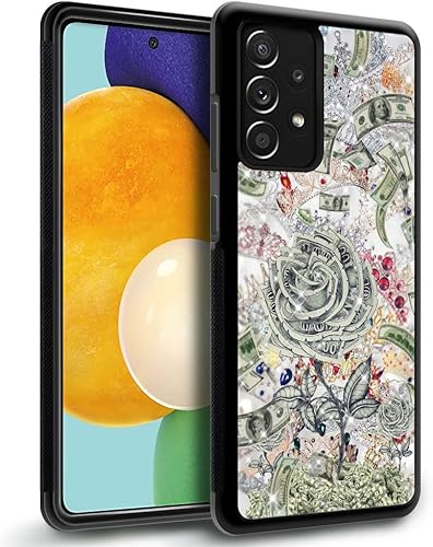 Miniatura 8 de ZHEGAILIAN Funda compatible con Samsung Galaxy A53 5G, Giraffes Eat The Moon Galaxy A53 5G para niñas, funda antideslizante de TPU suave a prueba de