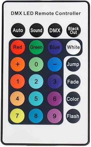 Miniatura 9 de Rockville ROCKSTRIP - Barra de luz de 252 LED 50 W RGB, 3/4/5/7 canales, DMX de alta velocidad, cambio de color de alta velocidad, enlace