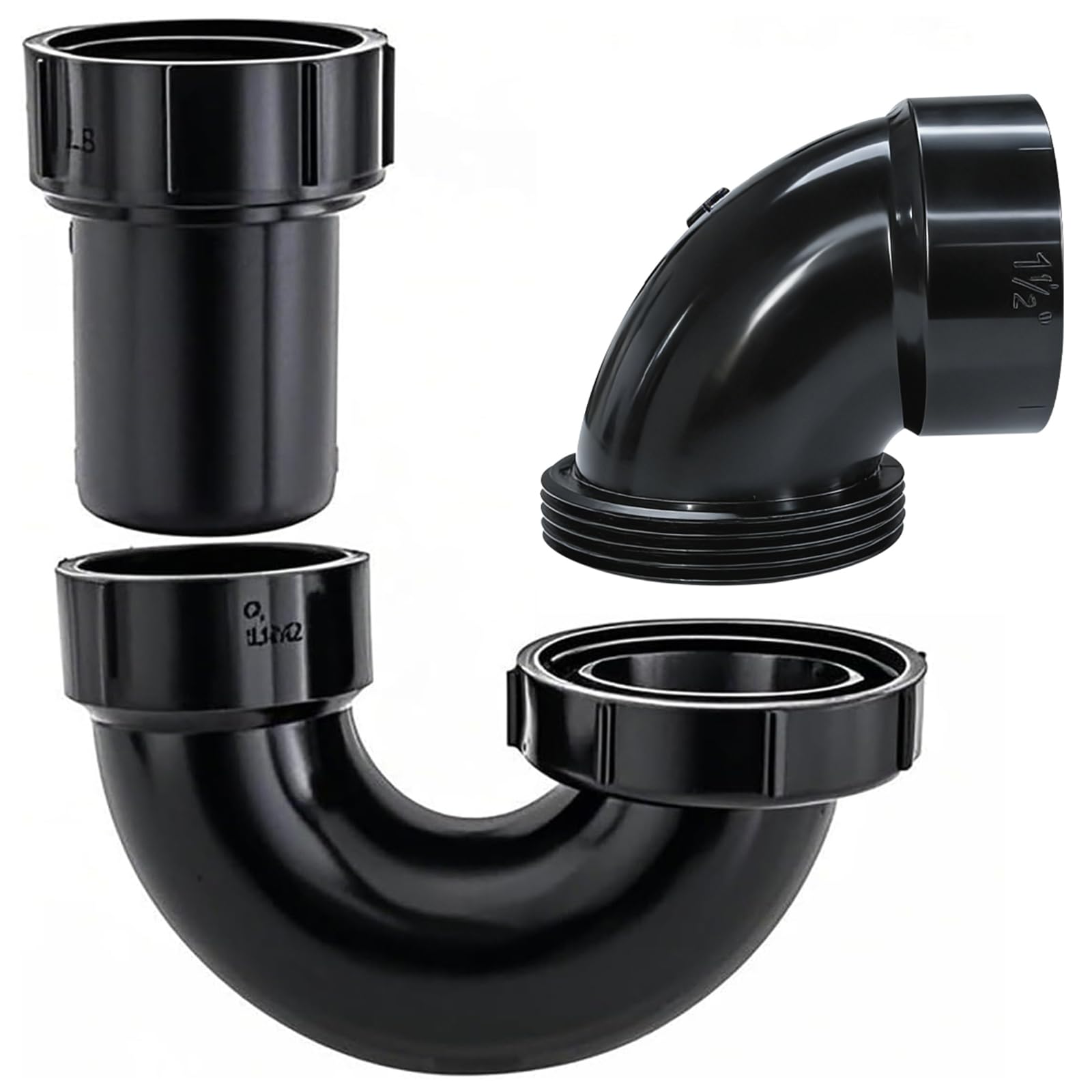 Lesso ABS Adjustable P Trap