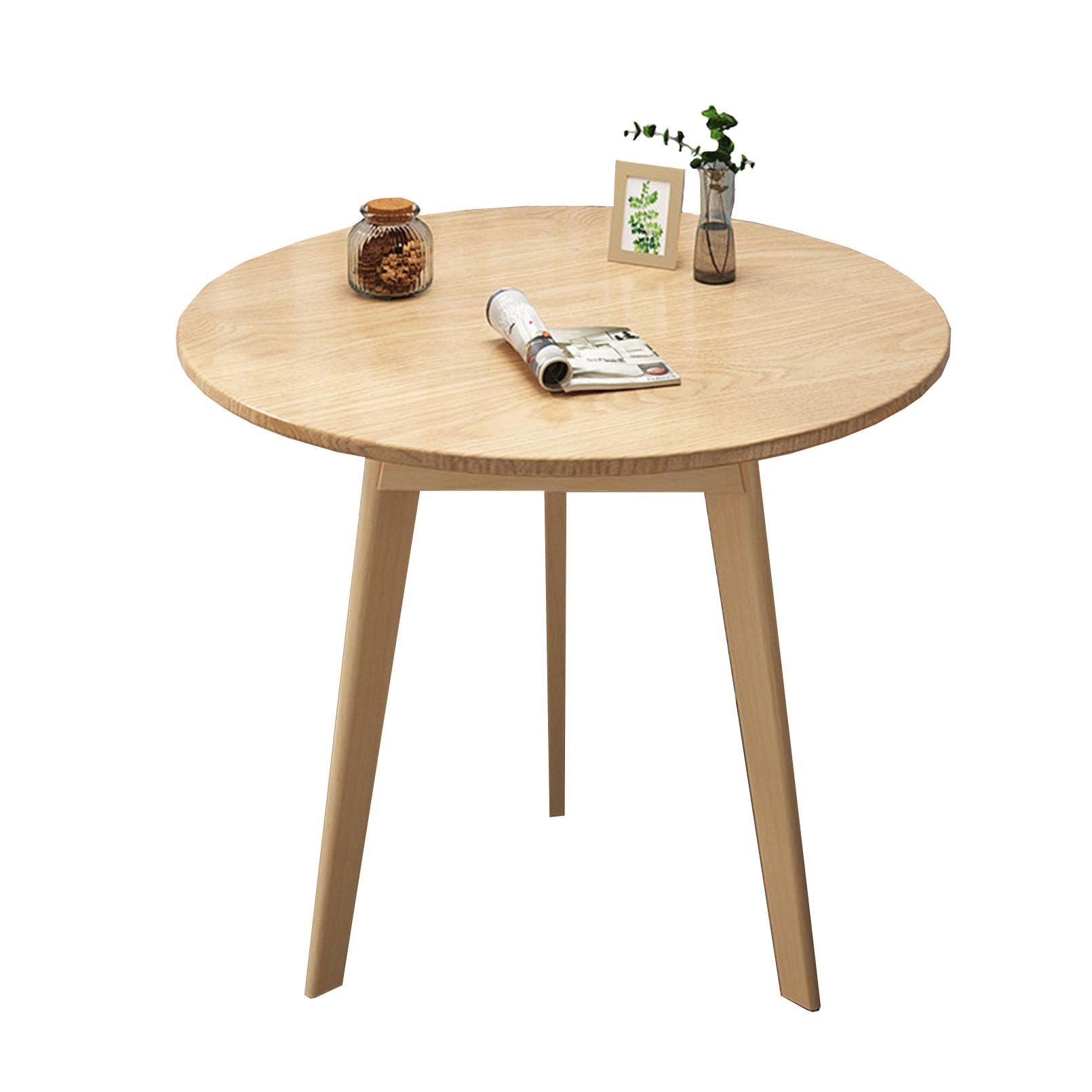 Table basse ronde JATIBOSH : petite table de chevet et bout de canapé pour salon