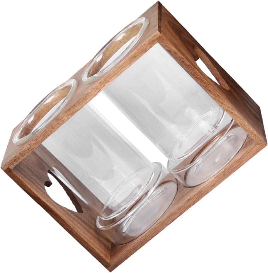 Chopstick Drain Rack Glass Canister Creative Storage Organizer for Kitchen Utensils Heat Resistant Suitable for Home and Restaurant Use