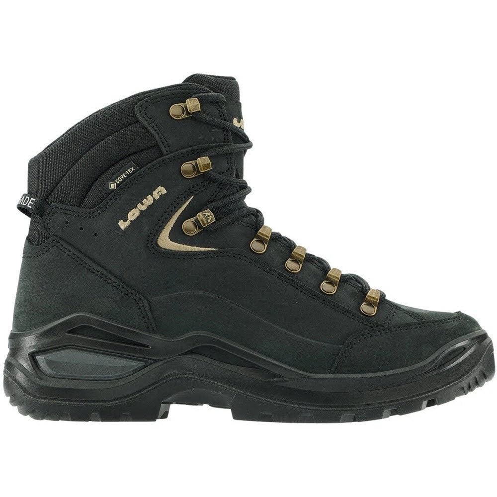 LOWA Adult Leichtwanderschuhe hoher Schnitt Damen Renegade EVO GTX MID Ws schwarz