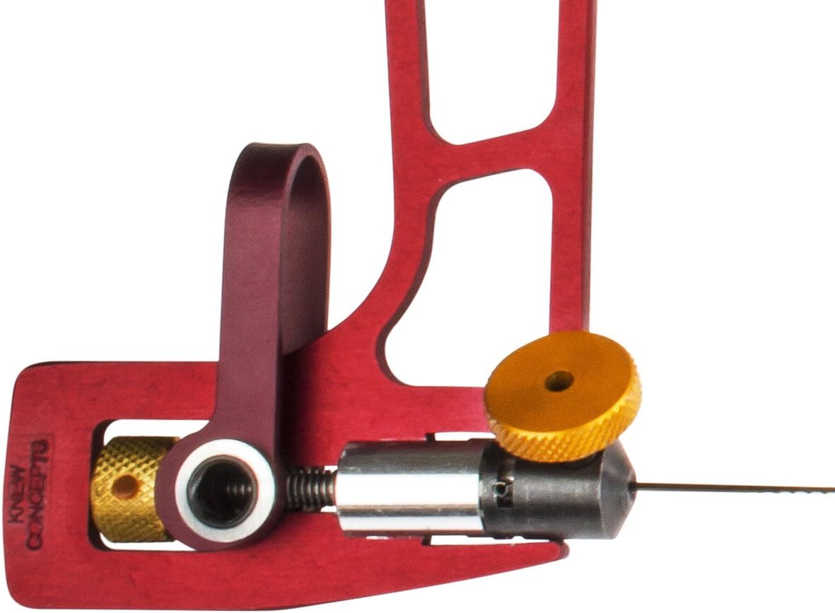Knew Concept 3" Quick Release 45° Swivel Aluminium Fret Saw Jewellers Saw Frame Coping Saw for Jewellery Making and Metal Smiths - Image 3