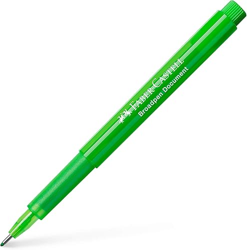 Miniatura 3 de Faber Castell 155466 Broadpen 1554 - Delineador de puntas, color verde claro