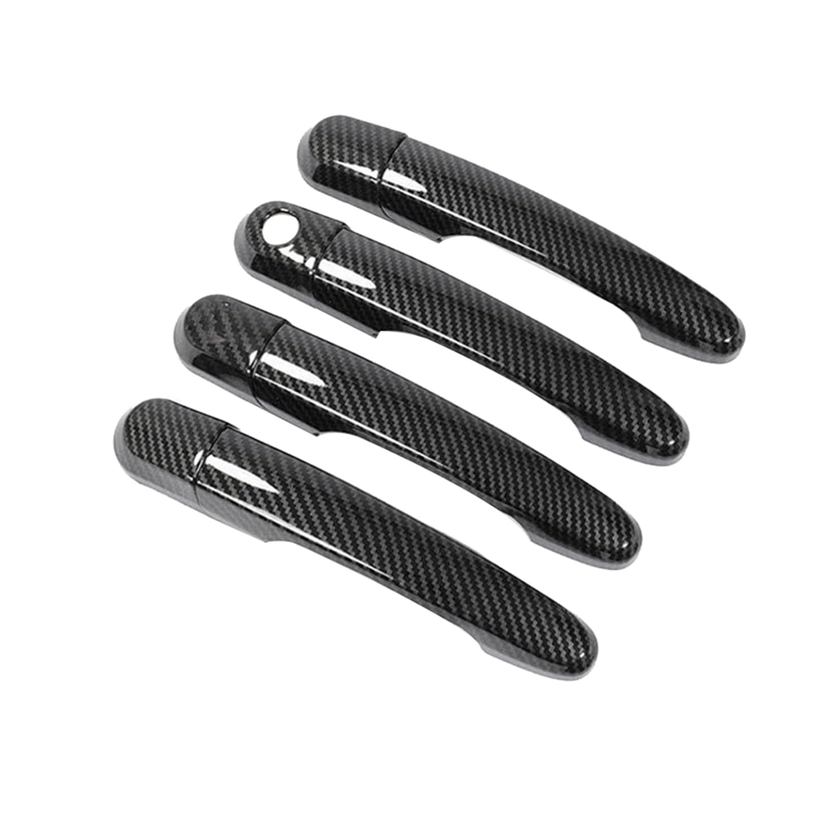 Couvre-poignée en carbone Hyundai Elantra 2007-2010 garniture de style sport chic