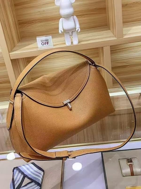 GKOKG Woman Handbag Luxury Leather Underaem Shoulder Casual Leather Crossbody Bag - Image 5