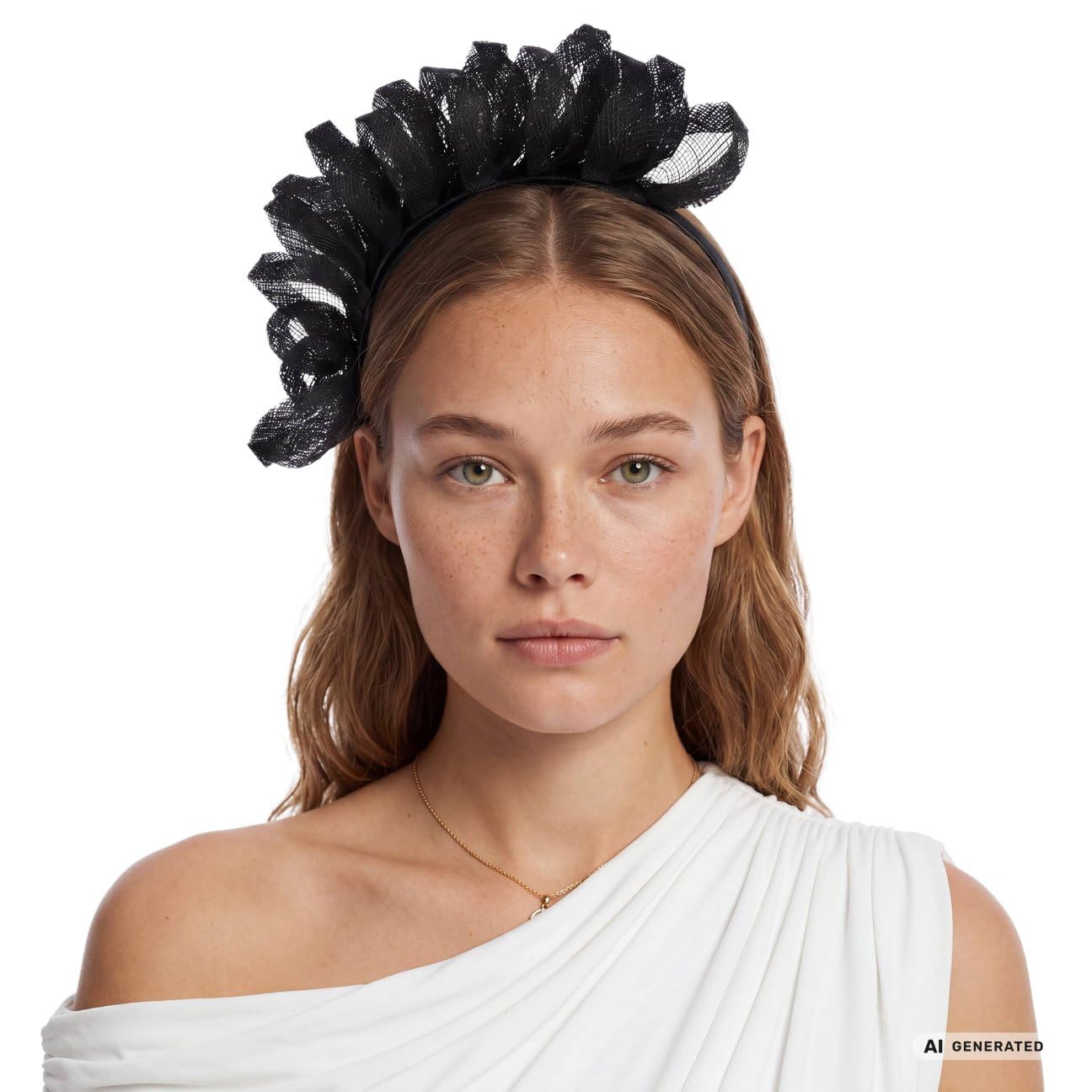 Seeberger Vinalea Sinamay Fascinator Haarschmuck Kopfschmuck Haarreif Damen - Frühling-Sommer Sommer