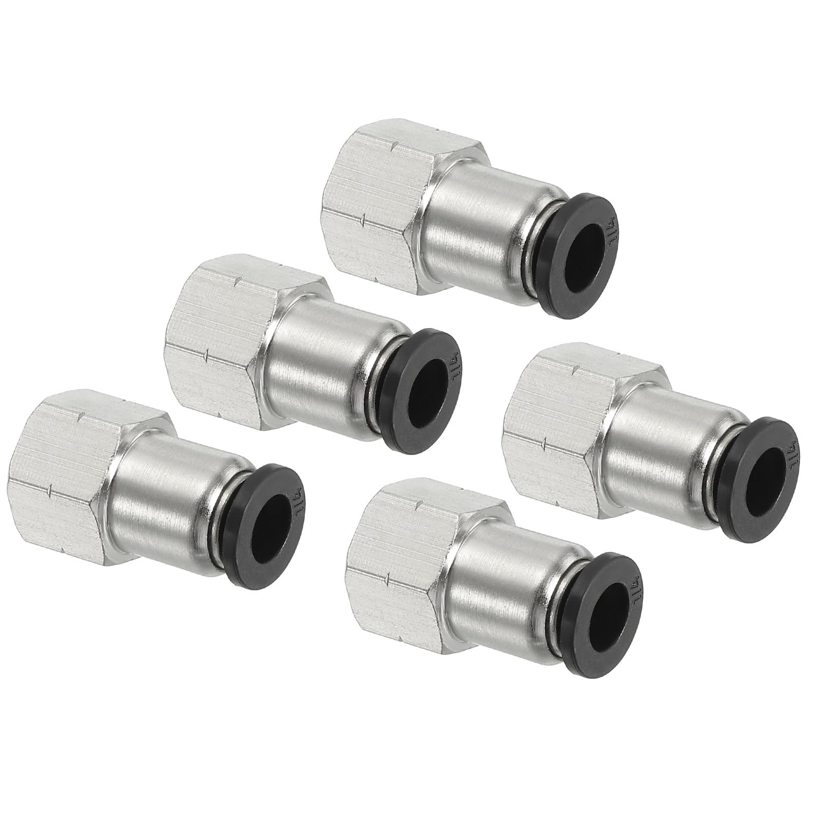 Raccord femelle 1/4 pouce OD haute résistance PATIKIL conforme NPT 1/8