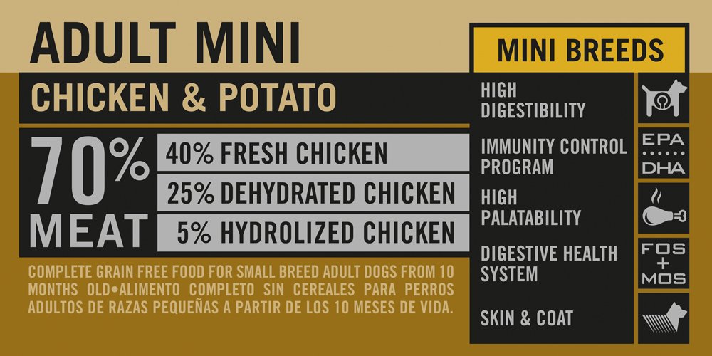 Optima Nova - Pienso para perros adultos mini grain free pollo