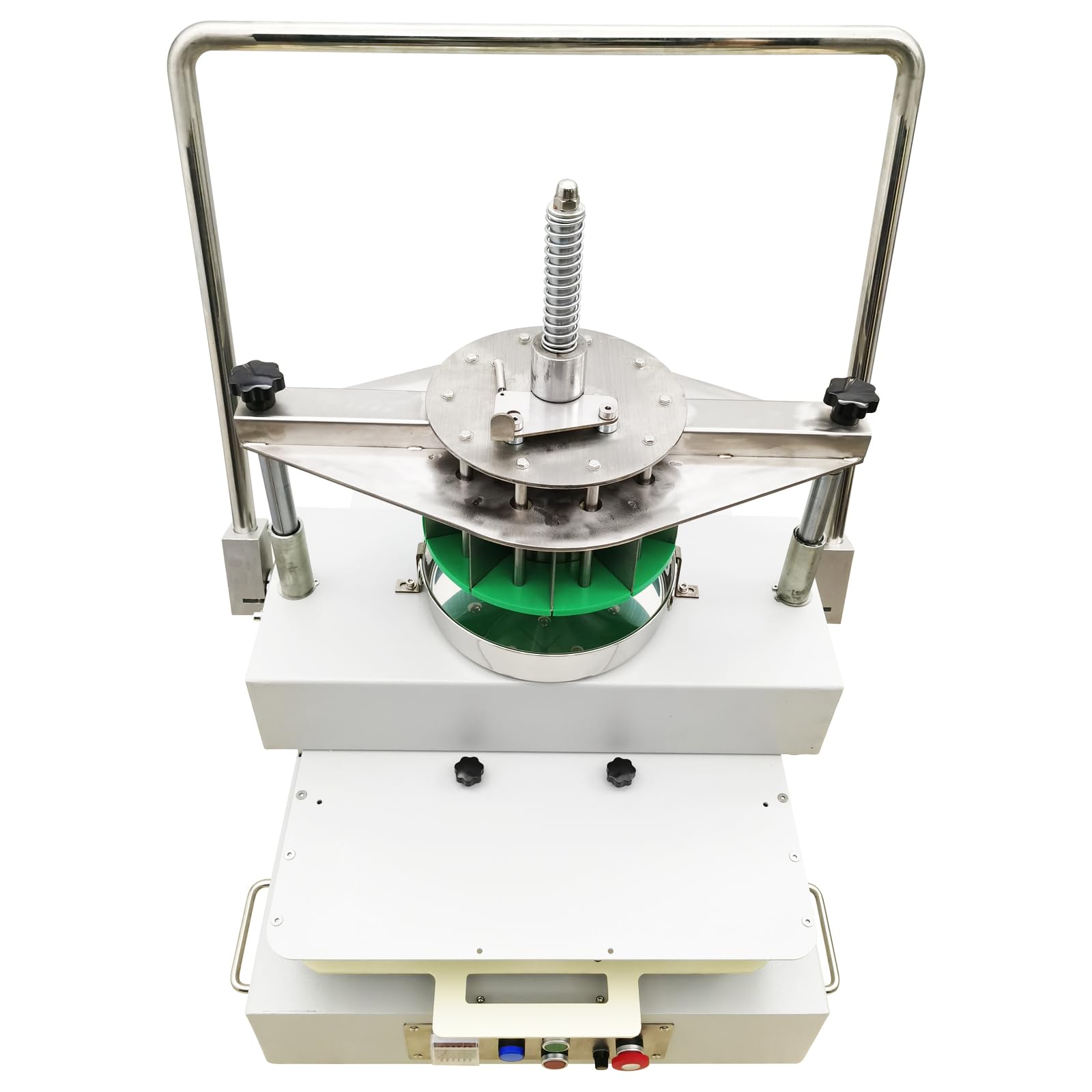 TECHTONGDA Dough Divider Rounder 14PCS Dough Divider Paste Forming Machine 100-180g Dough Cutting and Rounding Machine for Hamburger Bread Pizza Bakery