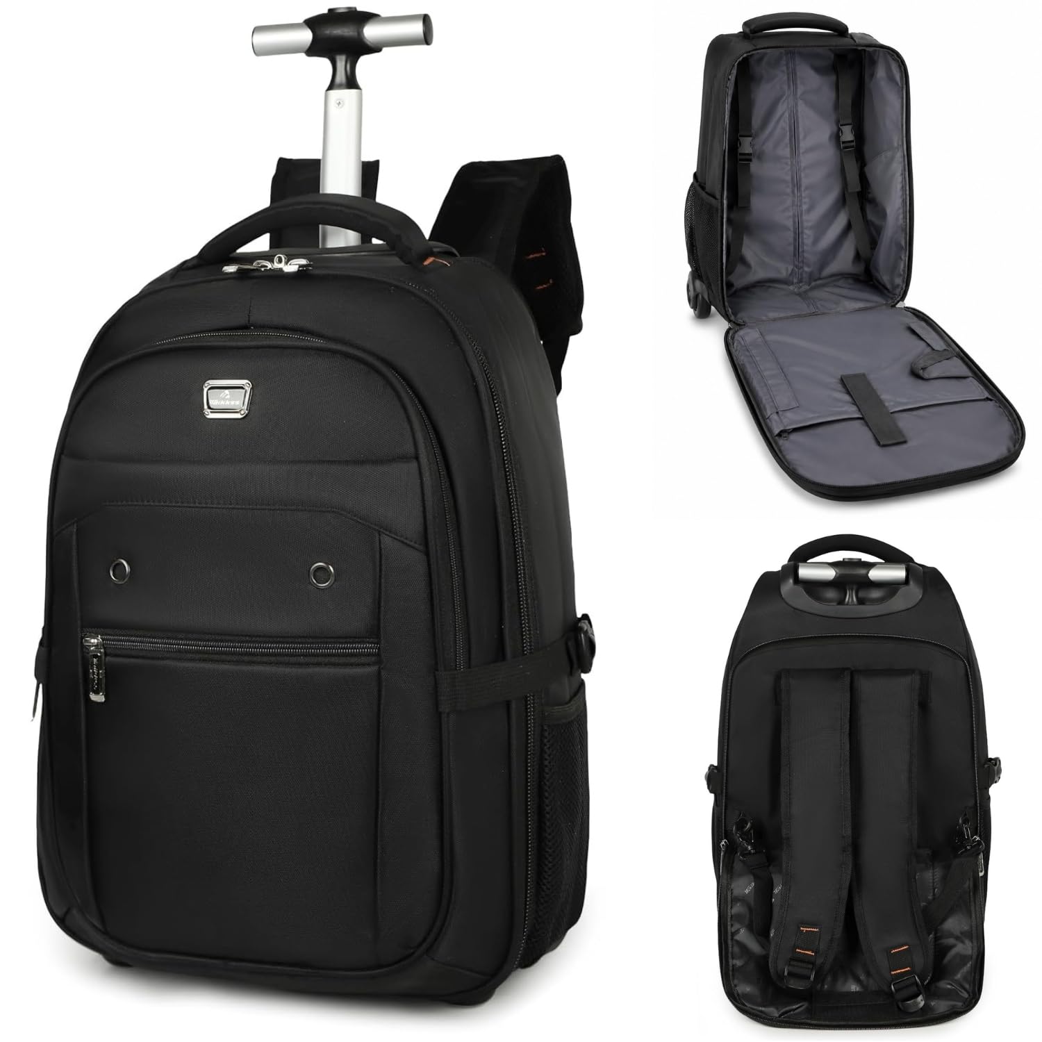 Trolley Backpack with Wheels Laptop Backpacks-image-49