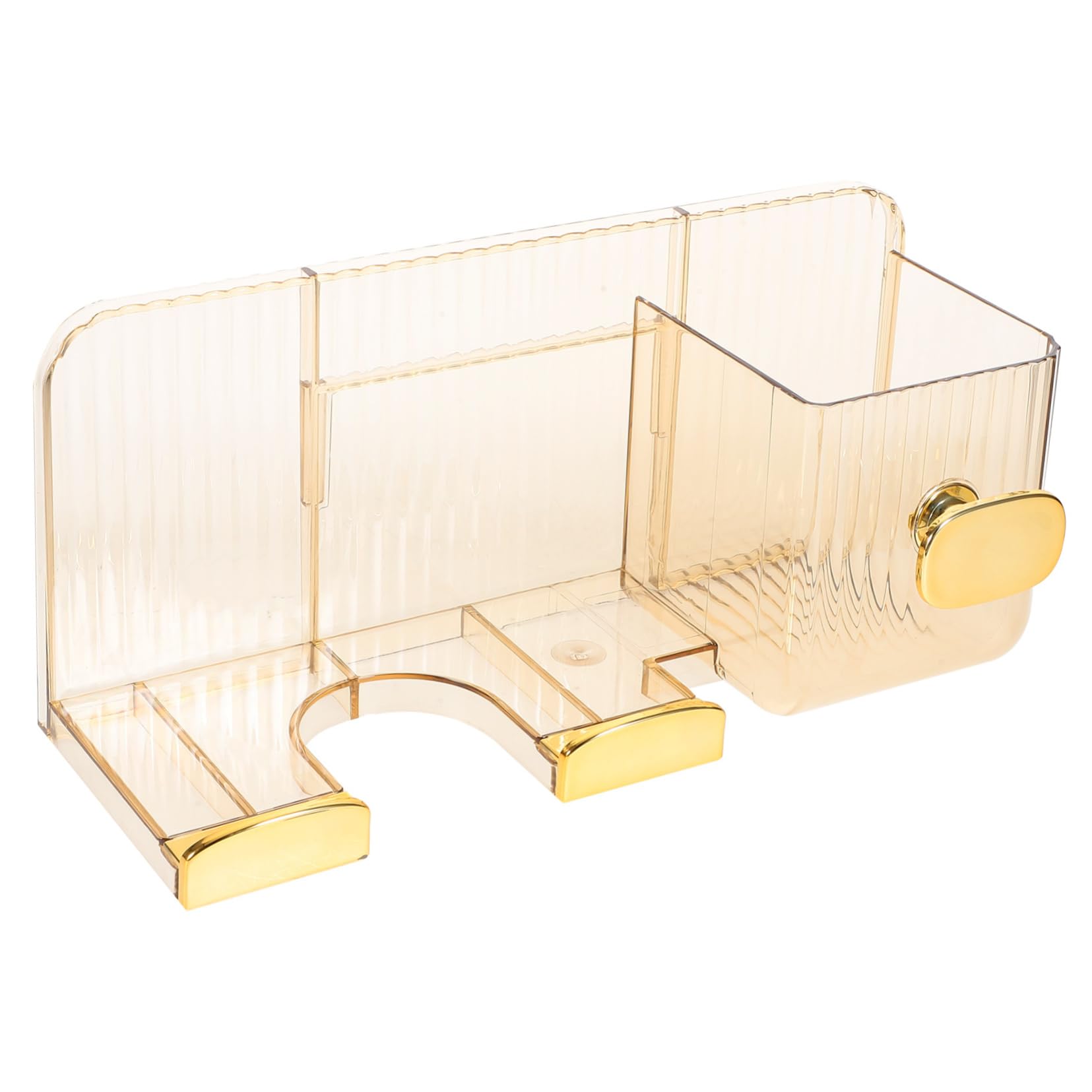 AUTSUPPL Hair Dryer Holder Wall Mounted Hair Tool Organizer for Home No Drill Blow Dryer Storage Rack Hairdressing Tool Storage Holder for Bathroom Vanity