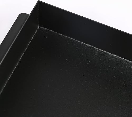 Miniatura 4 de Hisencn Bandeja de goteo para parrilla Chargriller 5050 5650, bandeja de recogida de grasa de acero porcelánico de repuesto con 15 bandejas de goteo