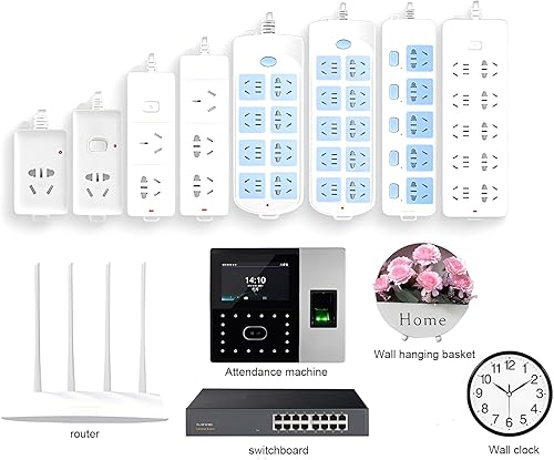 Miniatura 5 de 10 pares de ganchos de pared adhesivos transparentes de doble cara Kit de colgador de puerta montado Perchas adhesivas sin taladrar con ventosa