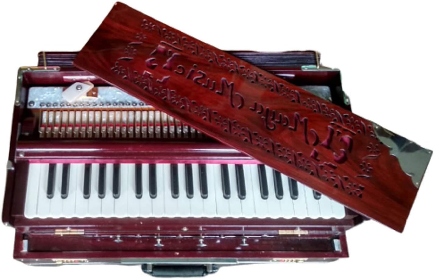 PAL MUSIC HOUSE® Harmonium Folding Portable With Coupler and free carry