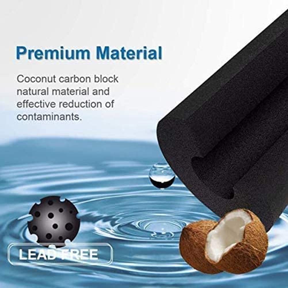 Filtro acqua frigorifero 9690, compatibile per kenmore 9690, 46-9690, 469690 Filtro acqua frigorifero bianco (confezione da 2) …